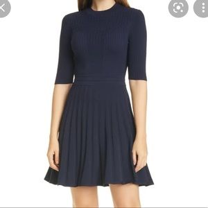 Ted Baker Navy Sweater Dress size 3
